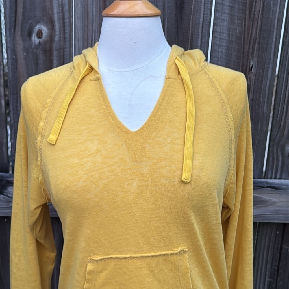 Zyia Active Lightweight Beach Hoodie Yellow Size extra small - Picture 4 of 9